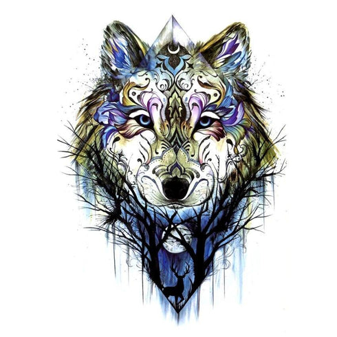 Tatouage Loup Symbole